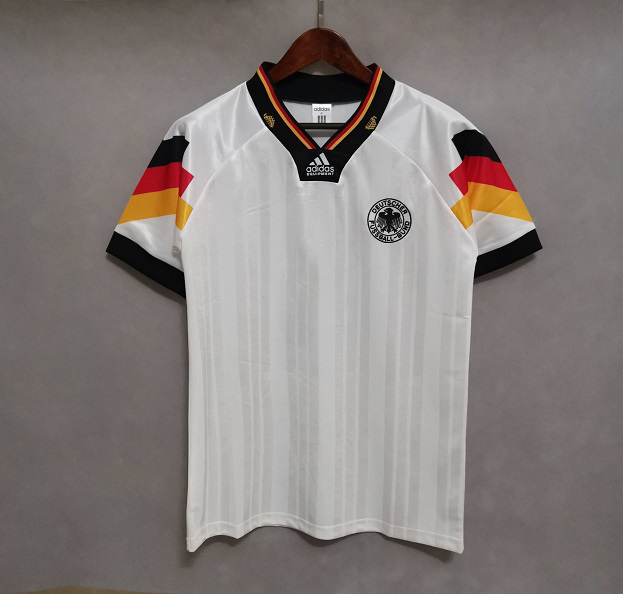 AAA Quality Germany 1992 EuroCup Home Soccer Jersey